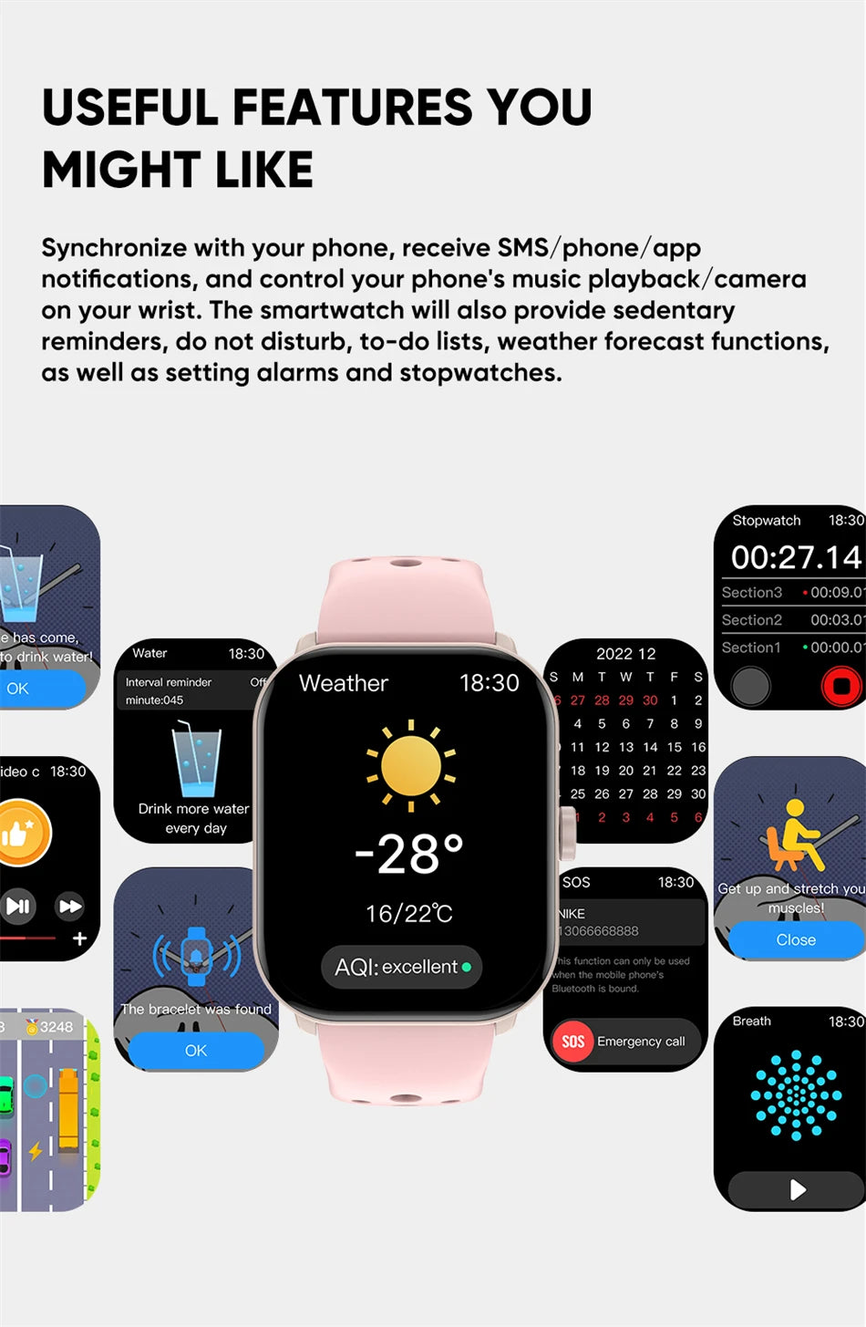 🔥 Offre Spécial SmartWatch en Maille les 3 pour 59,99€